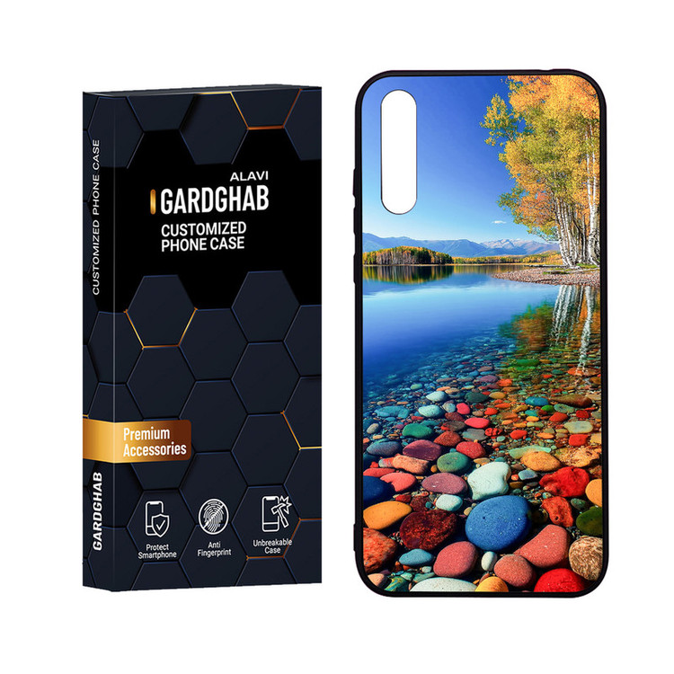کاور گارد قاب علوی مدل Glass مناسب برای گوشی موبایل هوآوی Y8p