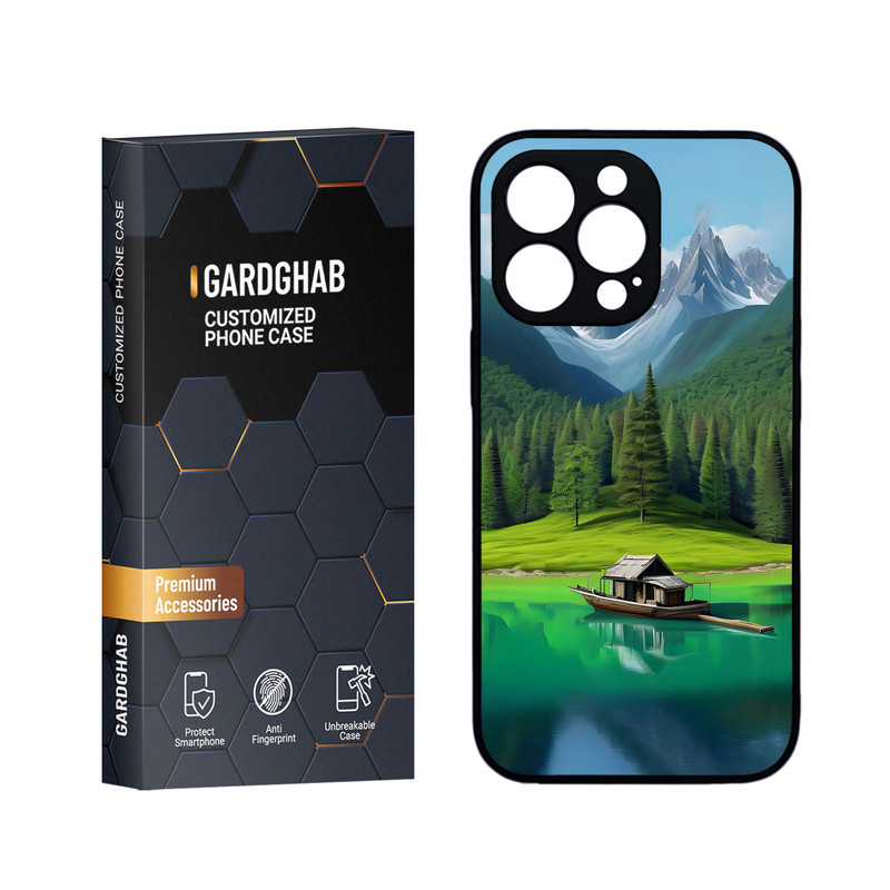 کاور گارد قاب مدل دورژله ای هنری مناسب برای گوشی موبایل اپل  iPhone 13 Pro