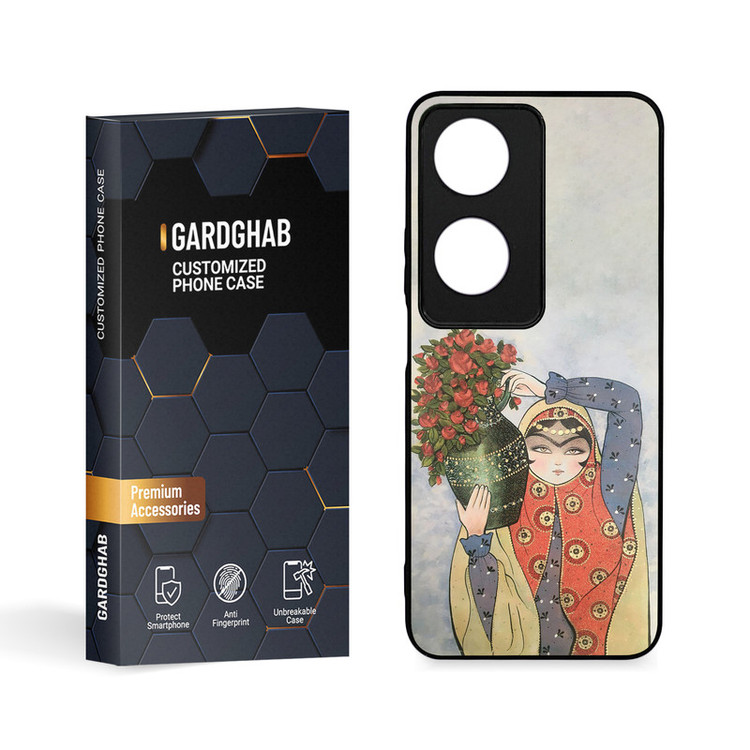 کاور گارد قاب مدل دخترانه مناسب برای گوشی موبایل آنر X7B