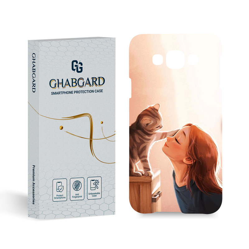 کاور قاب گارد مدل دخترانه مناسب برای گوشی موبایل سامسونگ Galaxy E7 2015 / E700