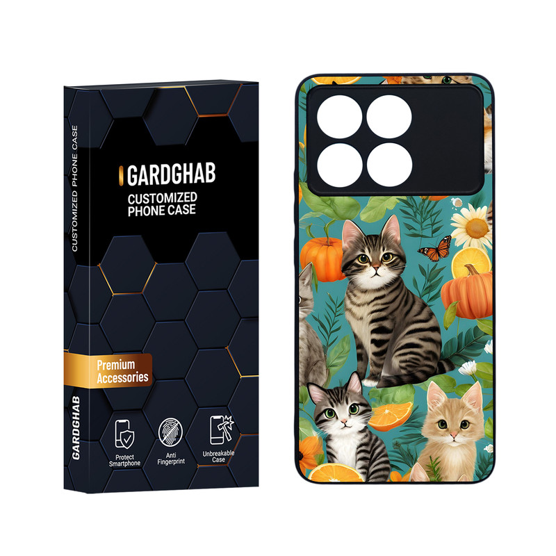 کاور گارد قاب مدل هنری مناسب برای گوشی موبایل شیائومی Redmi K70 / K70 Pro / Poco F6 Pro 5G