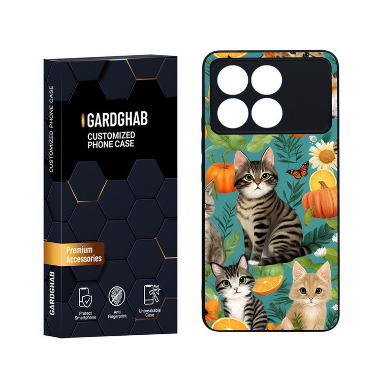 کاور گارد قاب مدل هنری مناسب برای گوشی موبایل شیائومی Redmi K70 / K70 Pro / Poco F6 Pro 5G