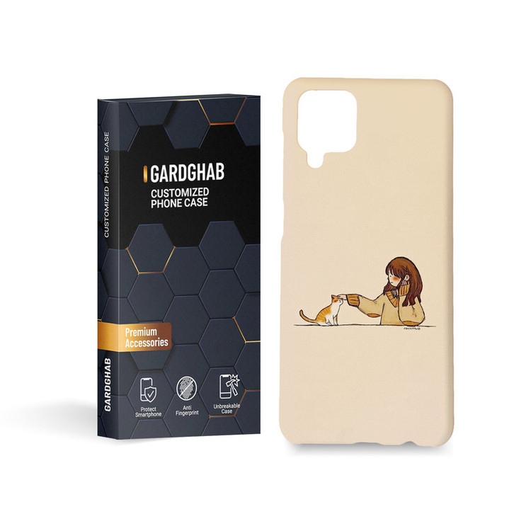 کاور گارد قاب مدل دخترانه مناسب برای گوشی موبایل سامسونگ Galaxy A12