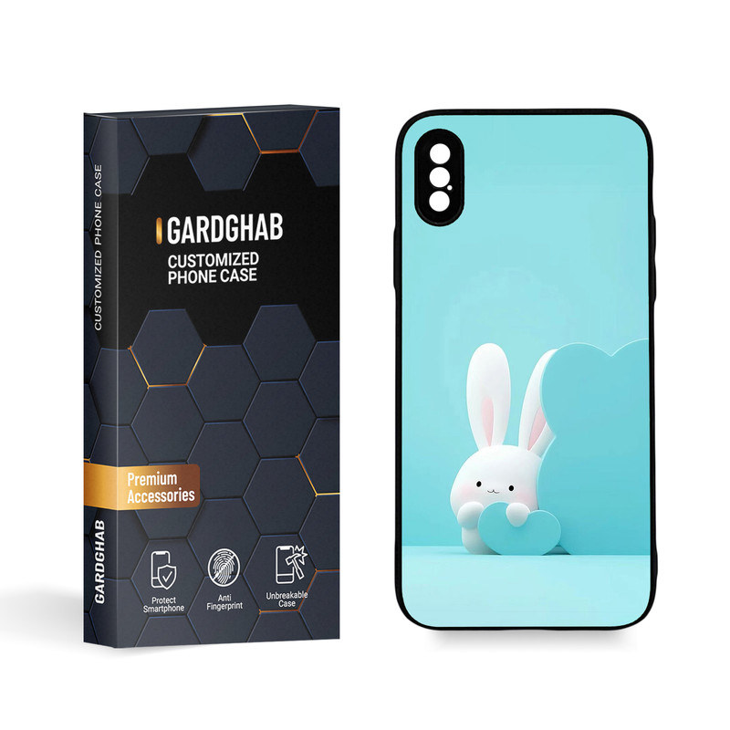 کاور گارد قاب مدل دخترانه مناسب برای گوشی موبایل اپل  iPhone X / XS