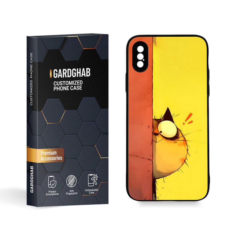 کاور گارد قاب مدل دخترانه مناسب برای گوشی موبایل اپل iPhone X / XS
