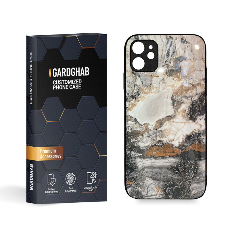 کاور گارد قاب مدل سنگ مناسب برای گوشی موبایل اپل  iPhone 11