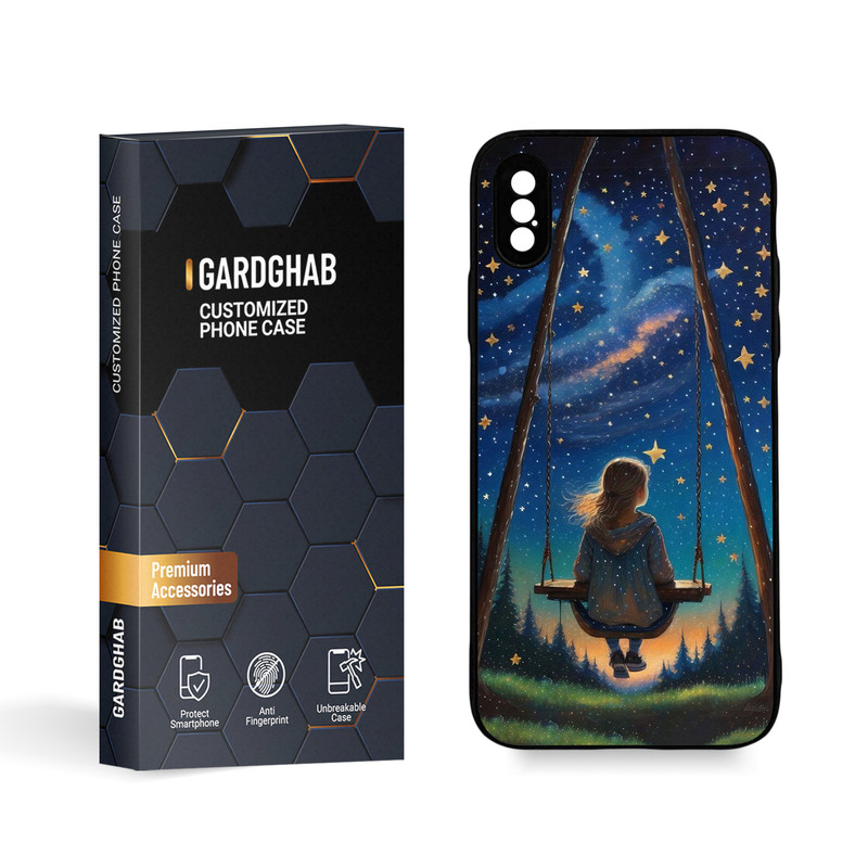 کاور گارد قاب مدل دخترانه مناسب برای گوشی موبایل اپل  iPhone X / XS