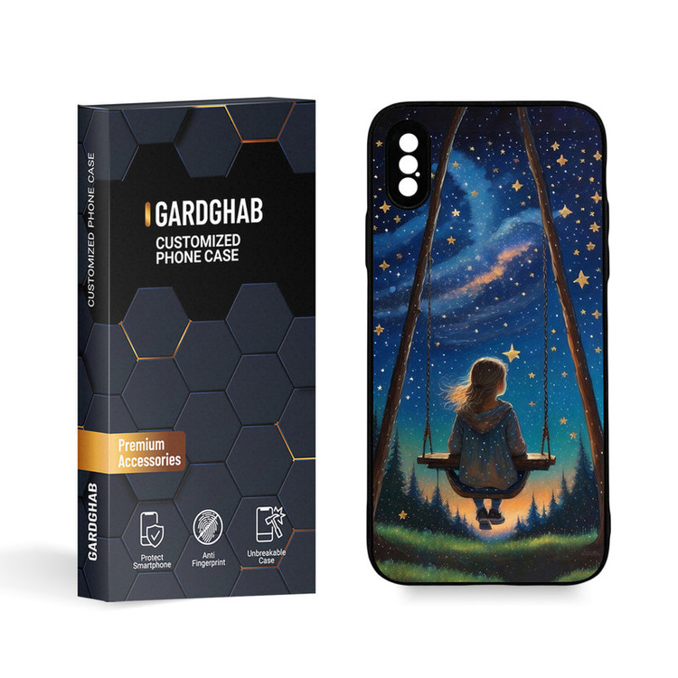 کاور گارد قاب مدل دخترانه مناسب برای گوشی موبایل اپل iPhone X / XS