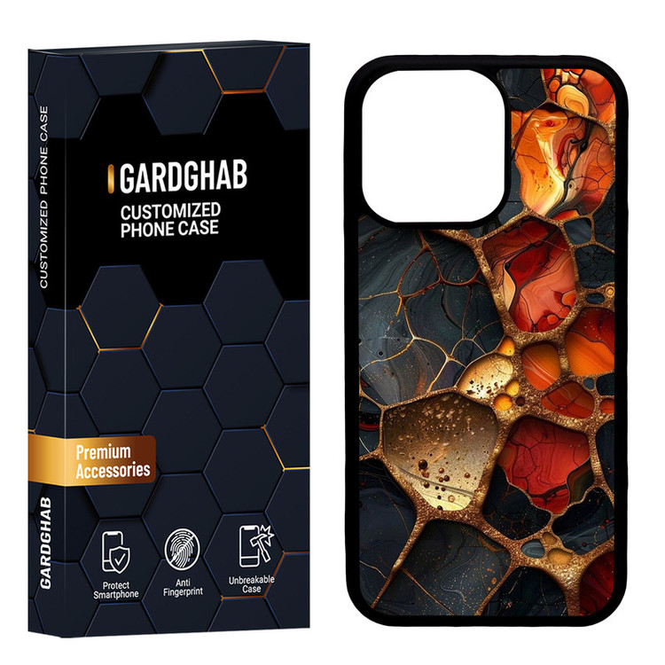 کاور گارد قاب مدل پشت گلس ساده مناسب برای گوشی موبایل اپل iPhone 13 Pro