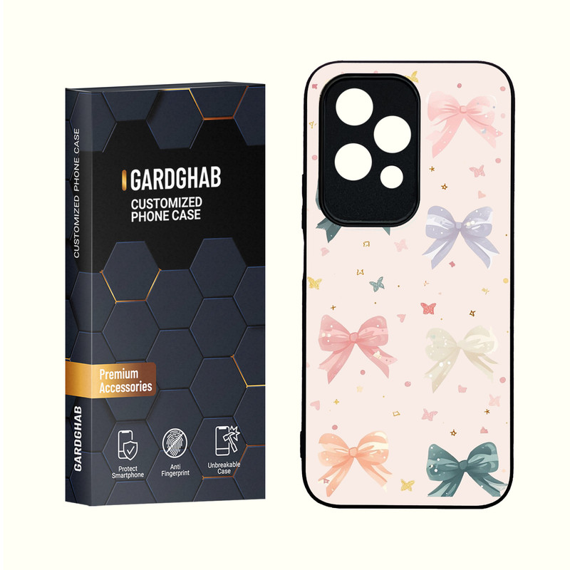 کاور گارد قاب مدل دور ژله ای  گلس دخترانه مناسب برای گوشی انر Honor 200Lite 5G