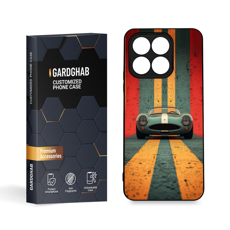 کاور گارد قاب مدل دور ژله ای  پسرانه مناسب برای گوشی موبایل آنر X8a 4G