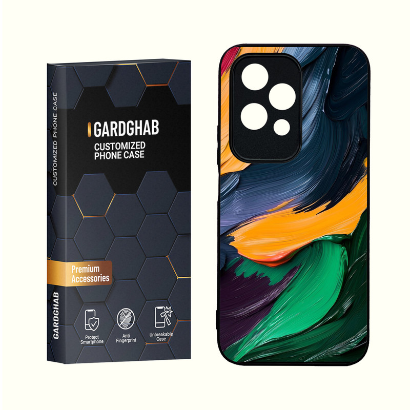 کاور گارد قاب مدل دور ژله ای  گلس فانتزی مناسب برای گوشی انر Honor 200Lite 5G