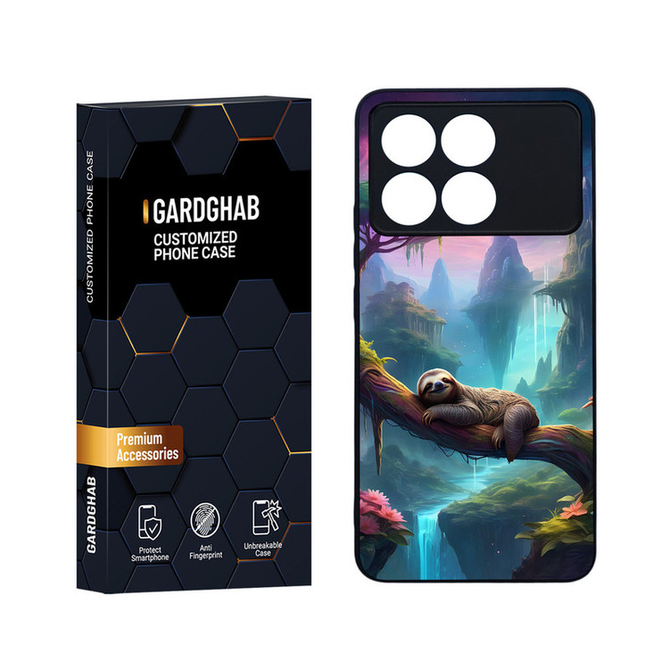 کاور گارد قاب مدل هنری مناسب برای گوشی موبایل شیائومی Redmi K70 / K70 Pro / Poco F6 Pro 5G