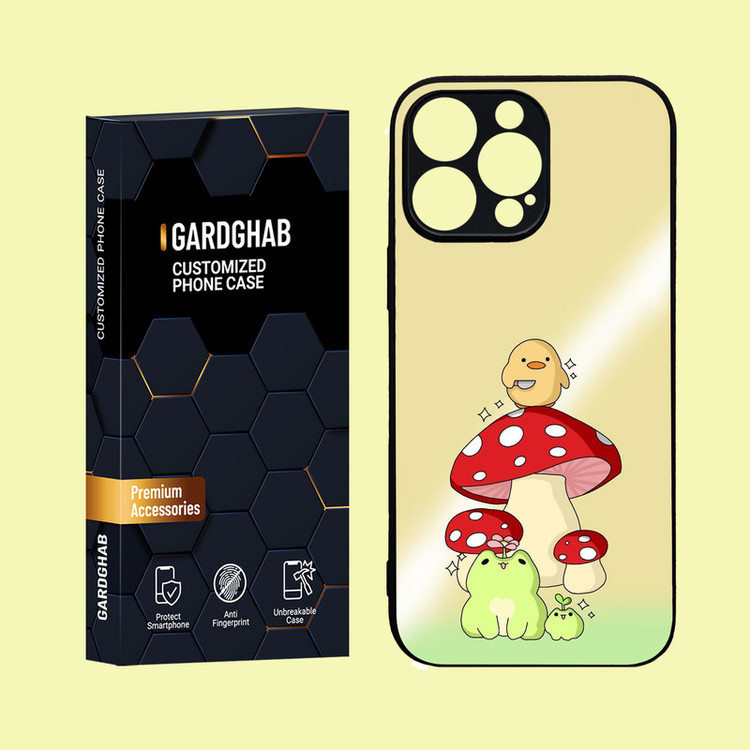 کاور گارد قاب مدل دور ژله ای فانتزی مناسب برای گوشی موبایل اپل iPhone 16 Pro Max