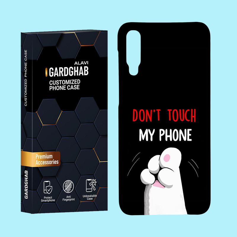 کاور گارد قاب علوی مدل متن مناسب برای گوشی موبایل سامسونگ Galaxy A50 / A50s / A30s
