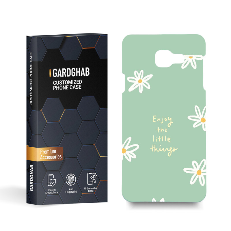 کاور گارد قاب مدل گل مناسب برای گوشی موبایل سامسونگ  galaxy  a710 / a7 2016