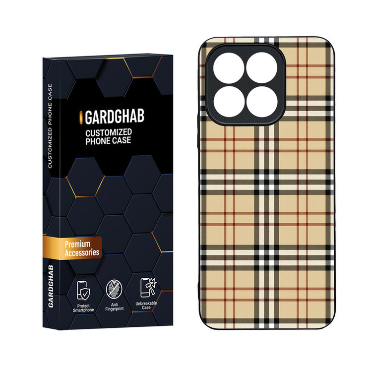 کاور گارد قاب مدل دور ژله ای ساده مناسب برای گوشی موبایل آنر X8b 4G