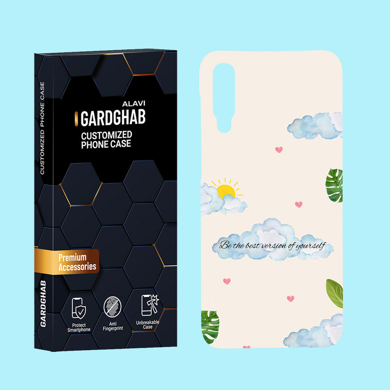 کاور گارد قاب علوی مدل متن مناسب برای گوشی موبایل سامسونگ Galaxy A50 / A50s / A30s