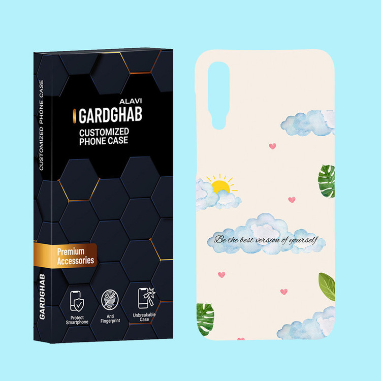 کاور گارد قاب علوی مدل متن مناسب برای گوشی موبایل سامسونگ Galaxy A50 / A50s / A30s