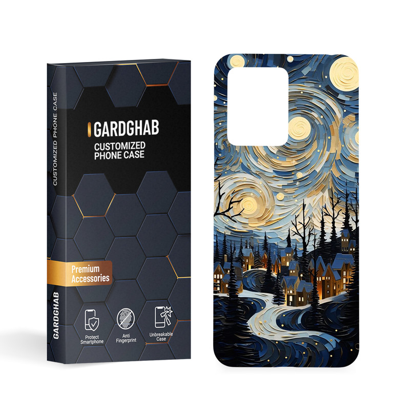 کاور گارد قاب مدل منظره مناسب برای گوشی موبایل شیائومی Redmi Note 12 4G