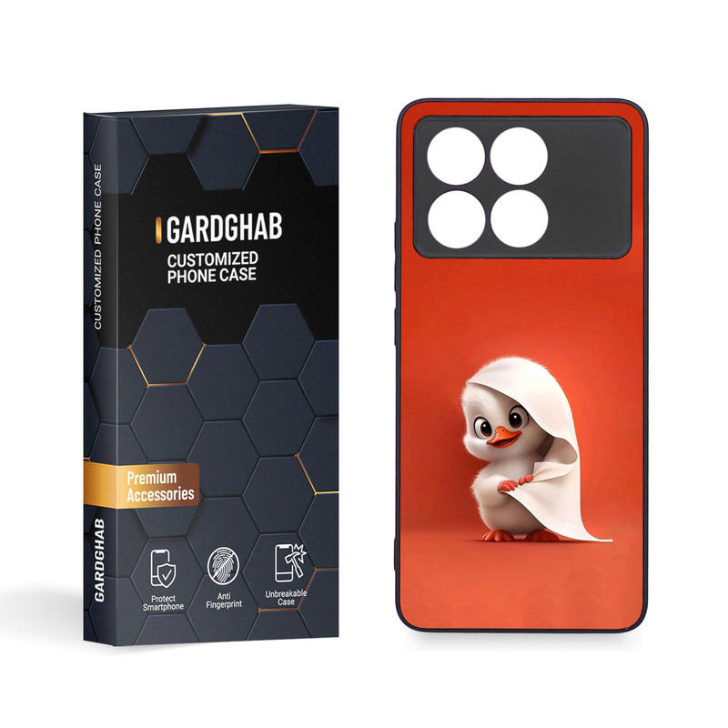 کاور گارد قاب مدل دخترانه مناسب برای گوشی موبایل شیائومی Poco X6 Pro 5G