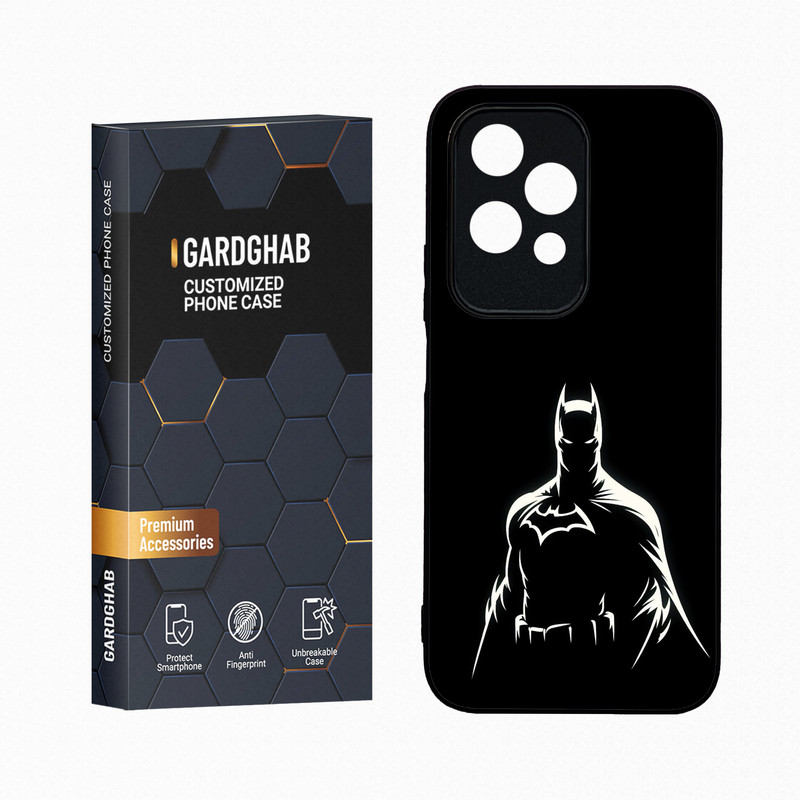 کاور گارد قاب مدل دور ژله ای پشت گلس پسرانه مناسب برای گوشی موبایل آنر 200Lite 5G