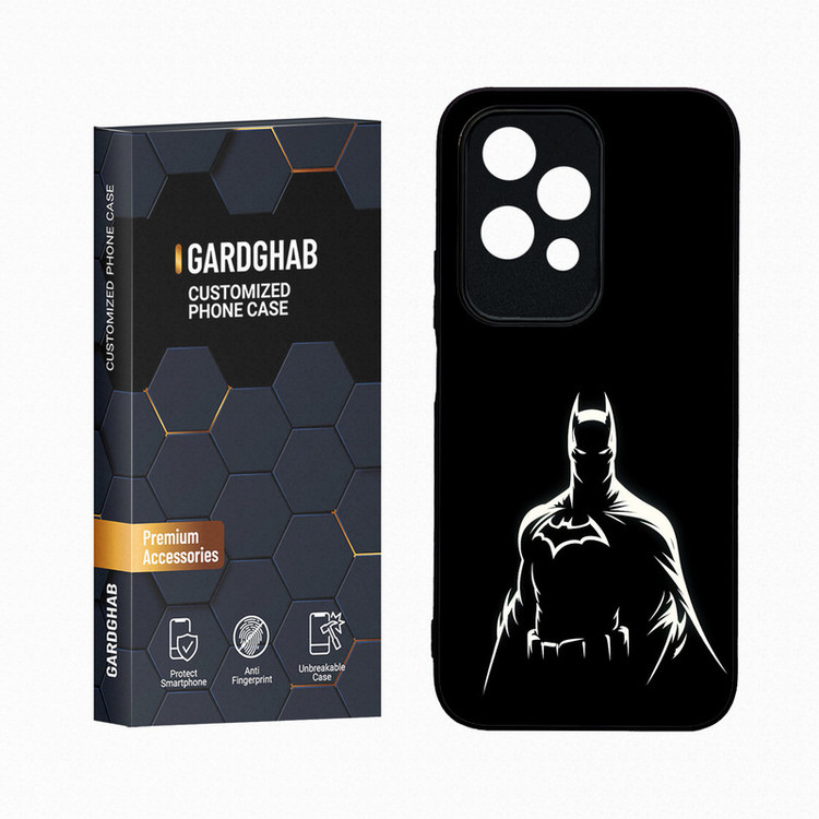 کاور گارد قاب مدل دور ژله ای پشت گلس پسرانه مناسب برای گوشی موبایل آنر 200Lite 5G