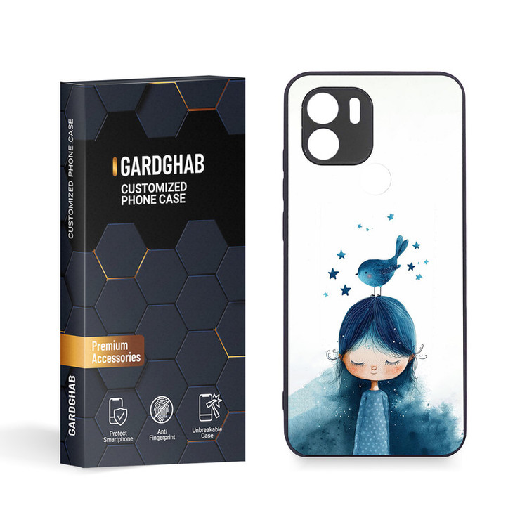 کاور گارد قاب مدل دخترانه مناسب برای گوشی موبایل شیائومی Redemi A1 Plus/C51