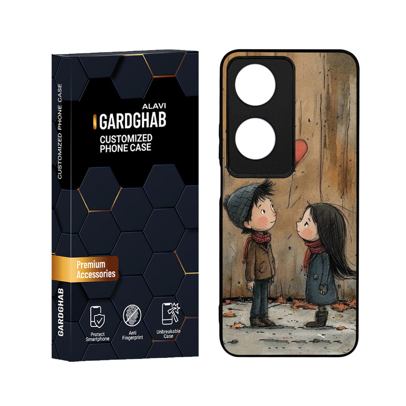 کاور گارد قاب علوی مدل دور ژله ای فانتزی مناسب برای گوشی موبایل آنر X7B 4G
