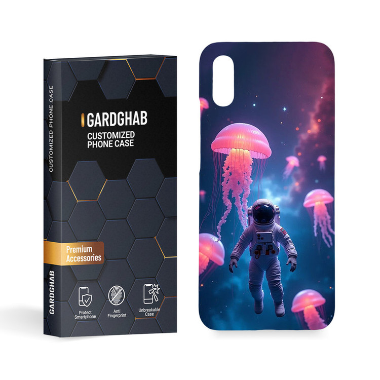 کاور گارد قاب مدل کهکشان مناسب برای گوشی موبایل شیائومی Redmi 9A