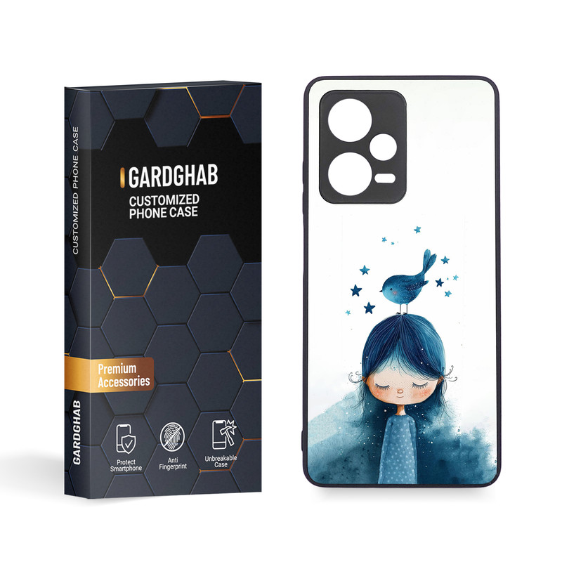 کاور گارد قاب مدل دخترانه مناسب برای گوشی موبایل شیائومی Redmi Note 12 Pro Plus 5G