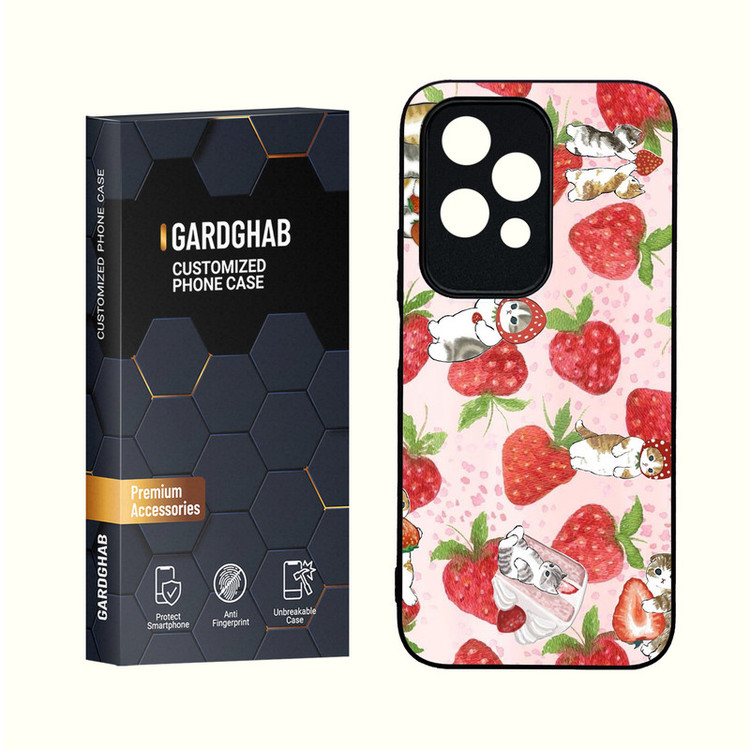 کاور گارد قاب مدل دور ژله ای فانتزی مناسب برای گوشی انر Honor 200Lite 5G