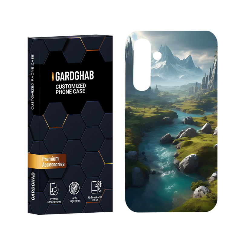 کاور گارد قاب مدل هنری مناسب برای گوشی موبایل سامسونگ Galaxy M35 5G