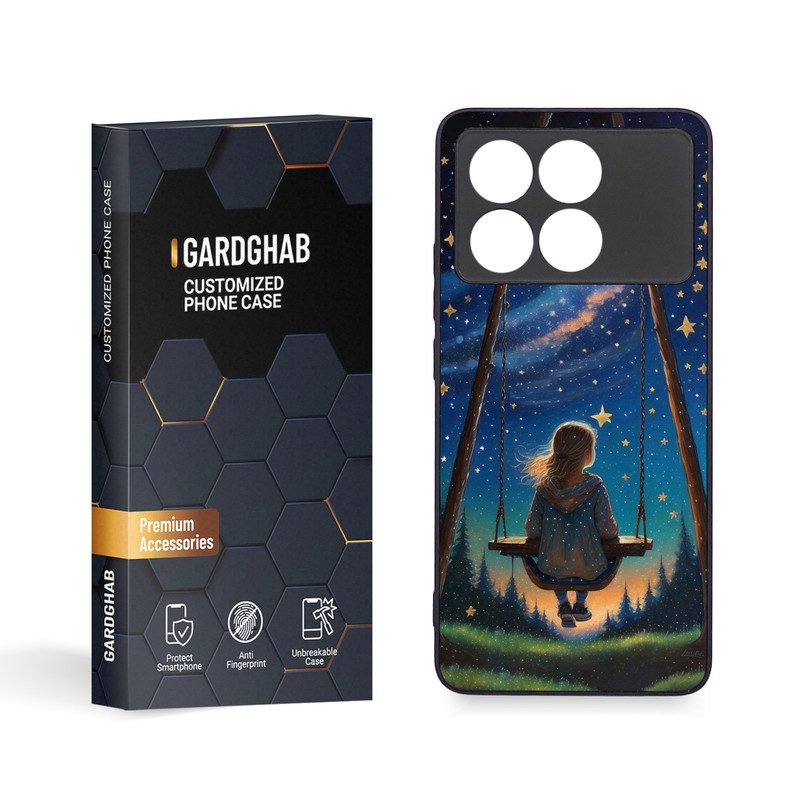 کاور گارد قاب مدل دخترانه مناسب برای گوشی موبایل شیائومی Poco X6 Pro 5G