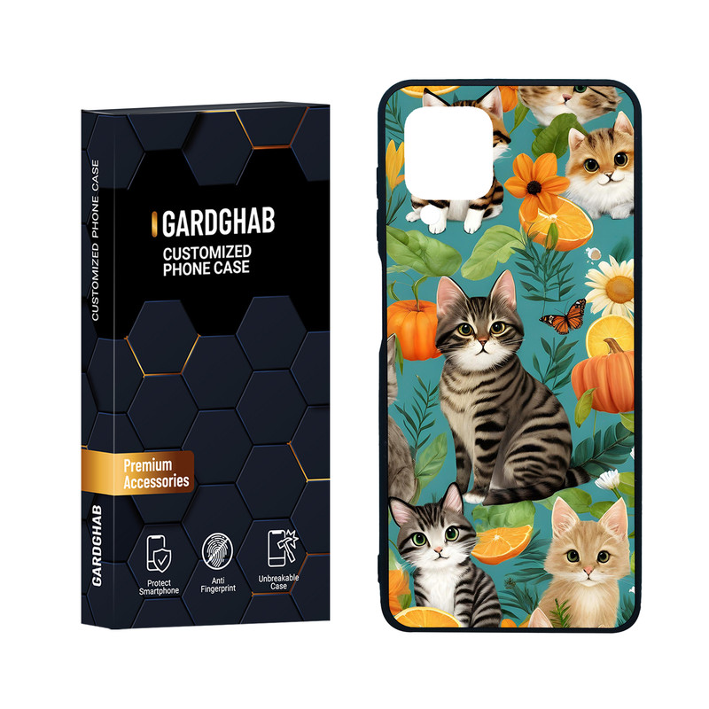 کاور گارد قاب مدل هنری مناسب برای گوشی موبایل سامسونگ Galaxy F22 / M22 4G
