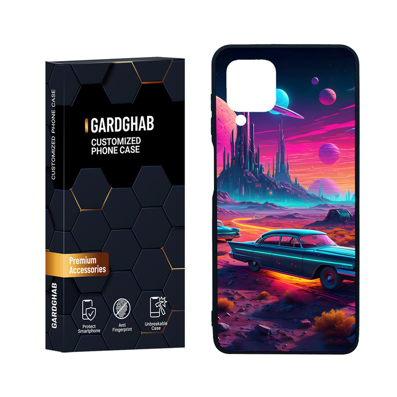 کاور گارد قاب مدل هنری مناسب برای گوشی موبایل سامسونگ Galaxy F22 / M22 4G