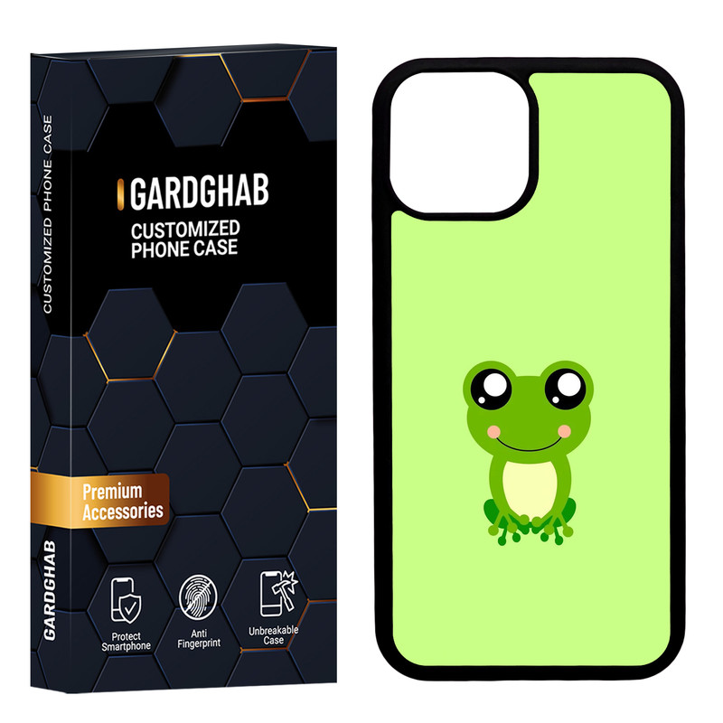 کاور گارد قاب مدل دور ژله ای فانتزی مناسب برای گوشی موبایل اپل iPhone 13 Mini