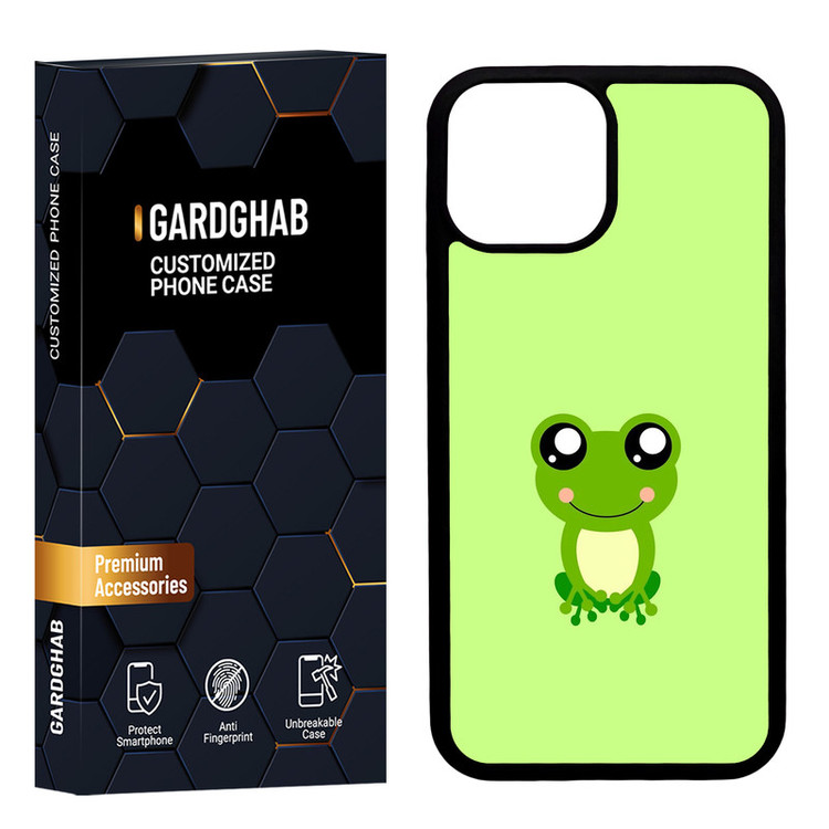 کاور گارد قاب مدل دور ژله ای فانتزی مناسب برای گوشی موبایل اپل iPhone 13 Mini