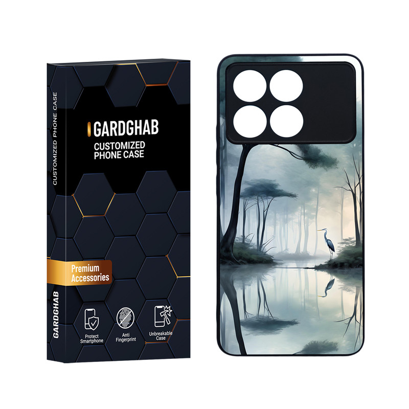 کاور گارد قاب مدل هنری مناسب برای گوشی موبایل شیائومی Redmi K70 / K70 Pro / Poco F6 Pro 5G