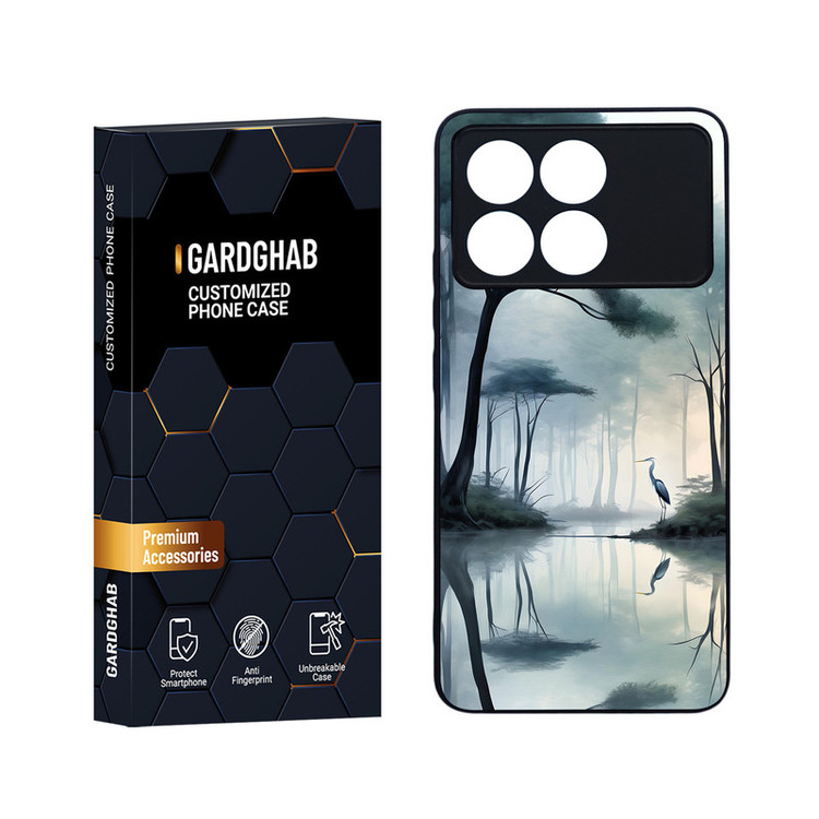 کاور گارد قاب مدل هنری مناسب برای گوشی موبایل شیائومی Redmi K70 / K70 Pro / Poco F6 Pro 5G