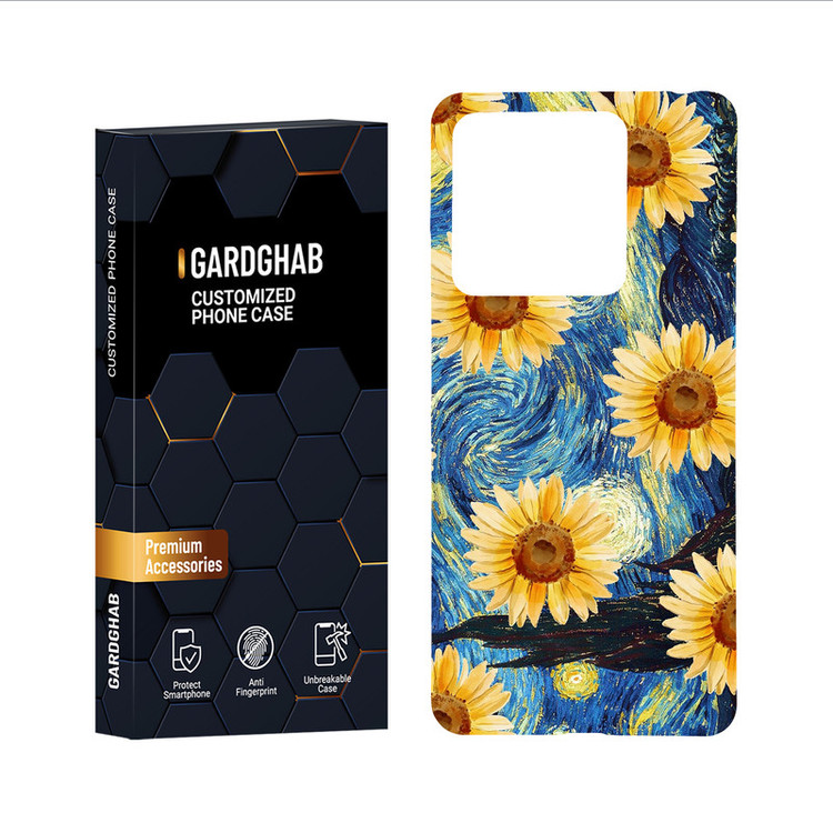 کاور گارد قاب مدل هنری مناسب برای گوشی موبایل شیائومی Redmi note 13 5G