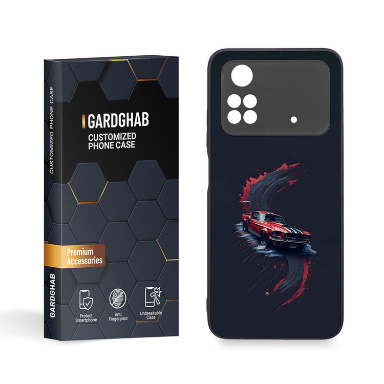 کاور گارد قاب مدل پسرانه مناسب برای گوشی موبایل شیائومی Poco M4 Pro 4G