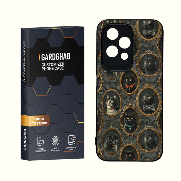 کاور گارد قاب مدل دور ژله ای گلس فانتزی مناسب برای گوشی انر Honor 200Lite 5G