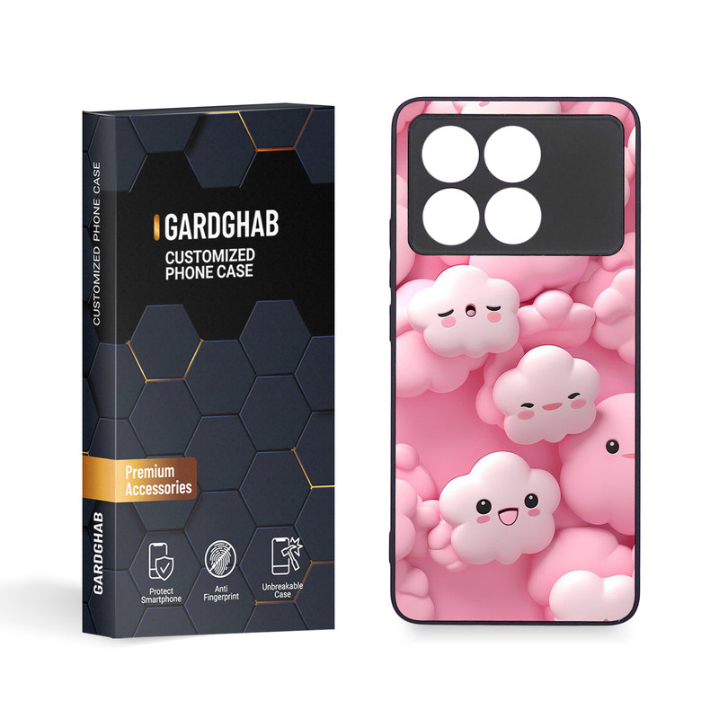 کاور گارد قاب مدل دخترانه مناسب برای گوشی موبایل شیائومی Poco X6 Pro 5G