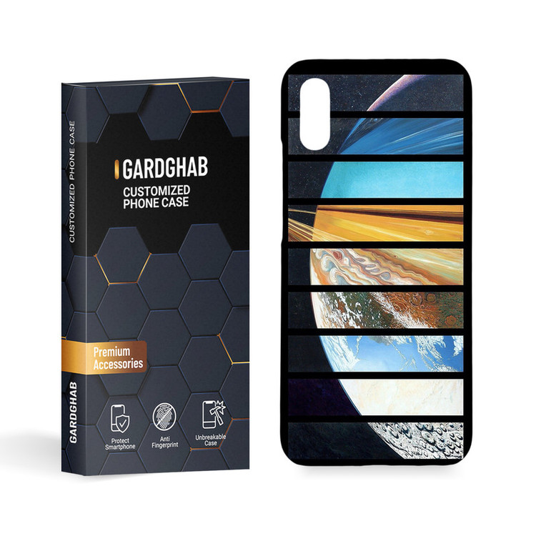 کاور گارد قاب مدل کهکشان مناسب برای گوشی موبایل شیائومی Redmi 9A