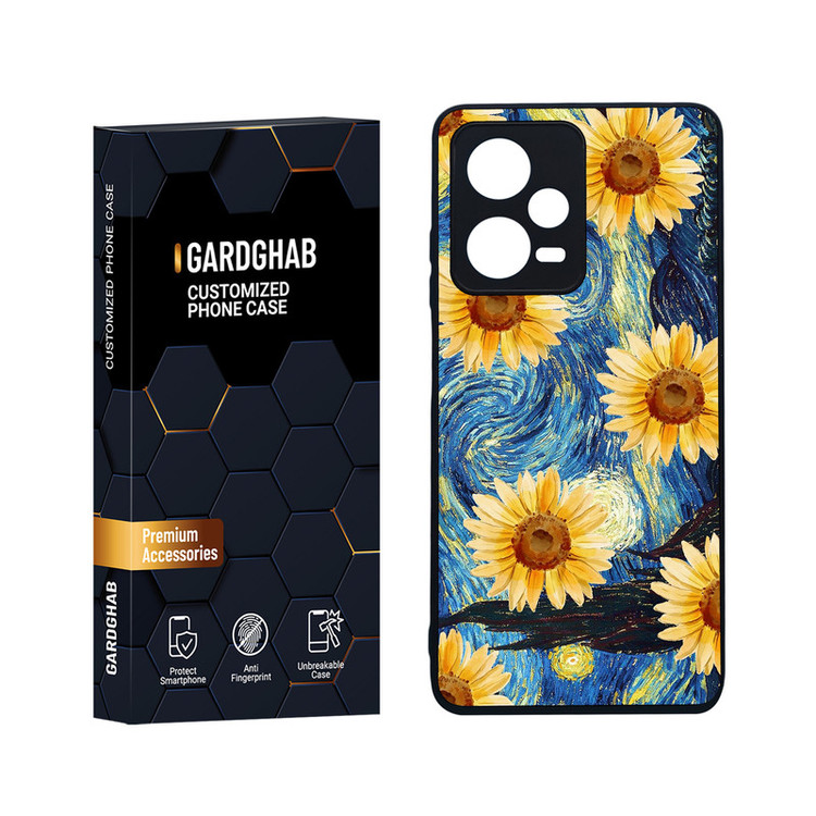 کاور گارد قاب مدل هنری مناسب برای گوشی موبایل شیائومی Redmi Note 12 Pro 5G