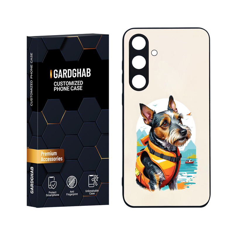 کاور گارد قاب مدل هنری مناسب برای گوشی موبایل سامسونگ Galaxy S24 FE
