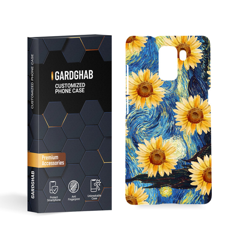 کاور گارد قاب مدل گل مناسب برای گوشی موبایل آنر 7