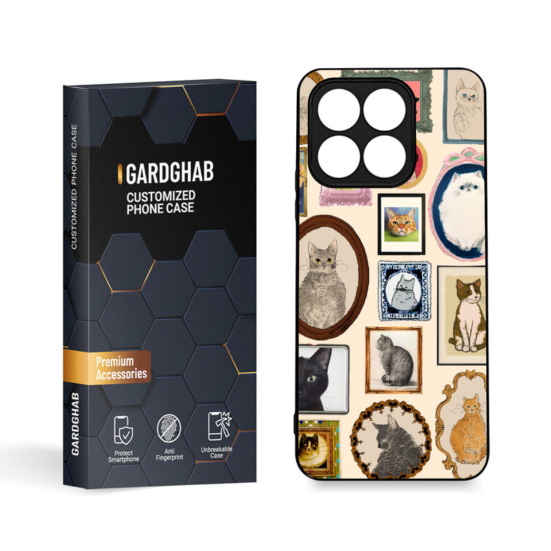 کاور گارد قاب مدل دورژله ای فانتزی مناسب برای گوشی موبایل آنر X8a 4G