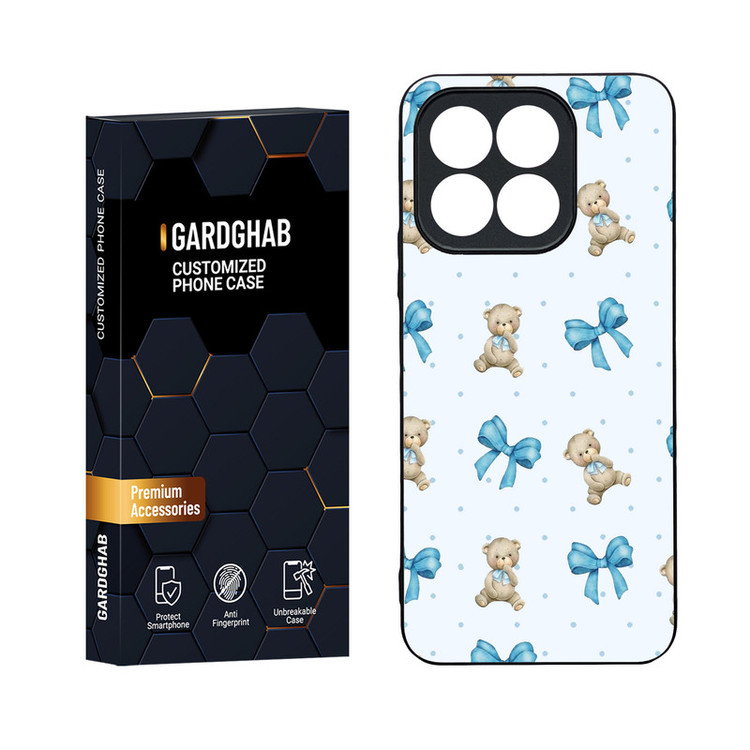 کاور گارد قاب مدل دور ژله ای فانتزی مناسب برای گوشی موبایل آنر X8b 4G